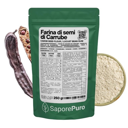 Farina semi carrube - di, di