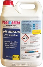New Plast 0842 - Poolmaster-CORRETTORE DI PH MINUS-per Acqua Piscina, Tanica 5lt