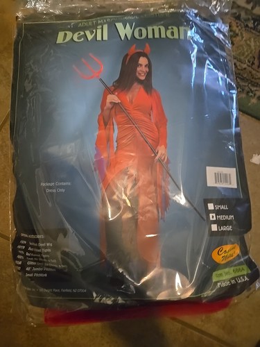 Costume donna lady diavolo - costume,