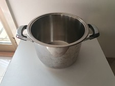 Bavaria Pentola Alta - Diametro 24 cm - Acciaio Inox 18/10