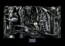 HR GIGER POSTER Anima Mia RARE
