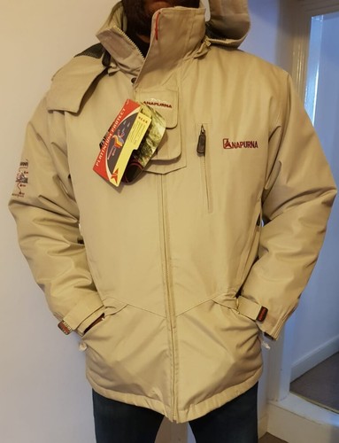 Giacca parka invernale beige
