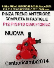 Pinza freno anteriore rossa - pinza,