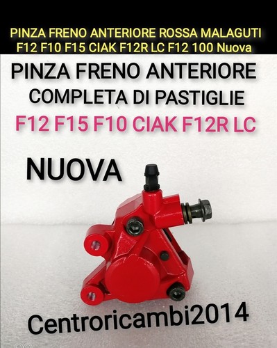 Pinza freno anteriore rossa - pinza,