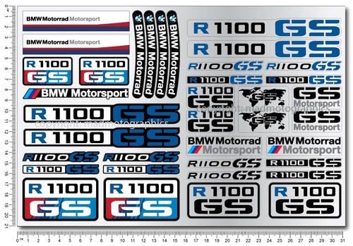 Adesivi moto grafica stickers