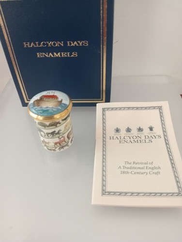 Halcyon days enamels - days, "noahs