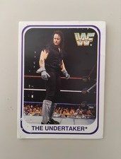 1991 Merlin WWF Undertaker #118/150 Carta Wrestling Italiana