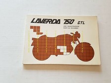 Laverda gtl 750 - 1974, manuale