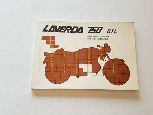 Laverda gtl 750 1974 manuale - laverda,