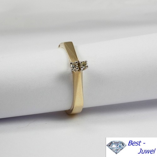 Classico anello 585 - oro, con