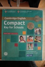 Libro di inglese per l'esame A2. Cambridge English Compact key for Schools