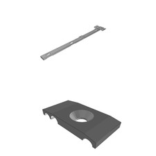 Supporto staffa mini pompa - supporto,