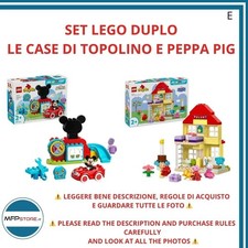 LEGO DUPLO Disney Topolino + Peppa Pig Case Set Educativi Bambini 2+