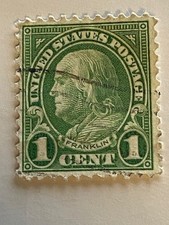 Benjamin Franklin verde uno 1