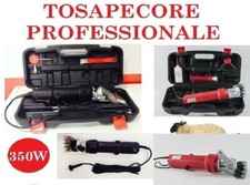TOSAPECORE MACCHINA TOSATRICE TOSA PECORE PECORA OVINI CAPRE PROFESSIONALE 350W