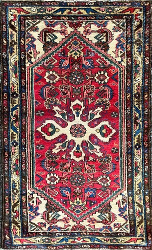 Antico tappeto hamadan - ,, x