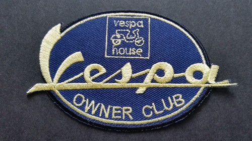 Vespa scooter sew iron - vespa,