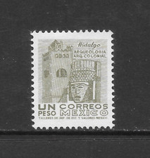 MESSICO SCOTT 950 MLH VF - 1964 1p OL EDIZIONE VERDE - HIDALGO