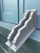 Coppia di mensole staffe in legno mensole da parete scaffale per libri scaffale portaoggetti