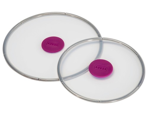 Xavax coperchi silicone - 2, in
