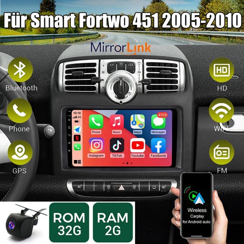 Per smart fortwo 451 2005 - smart, 2005-2010