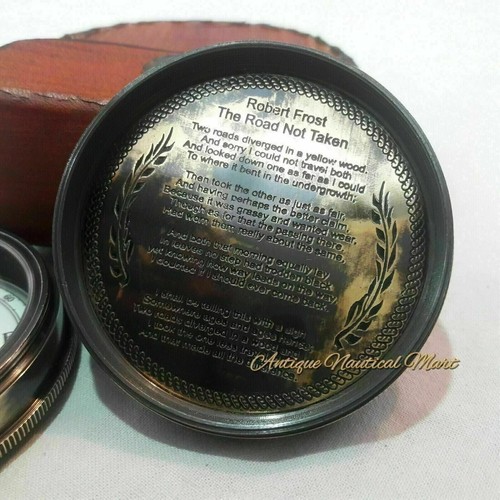 Antica bussola ottone - in,