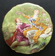 Porcellana Limoges Portagioie