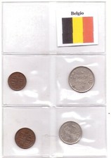 Belgio Serietta 4 Monete