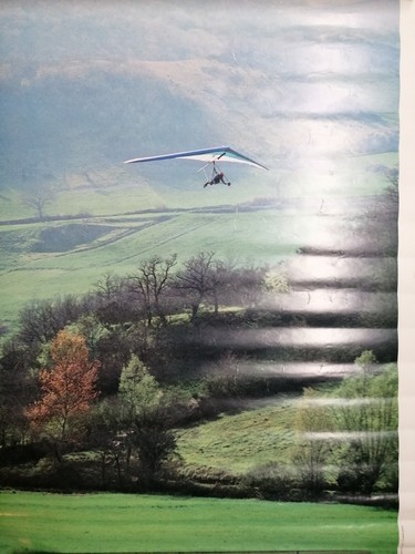 Poster deltaplano aero club - deltaplano,