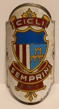 FREGIO STEMMA SEMPRINI RIMINI BICI EPOCA BICICLETTA HEAD BADGE