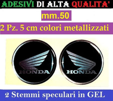 2 adesivi HONDA GEL 50.mm