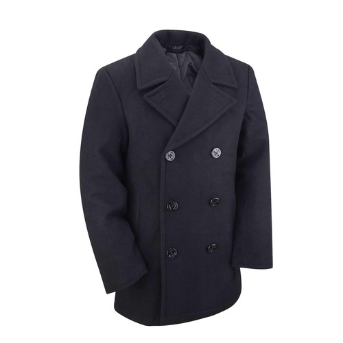 Pea coat stile esercito - us,
