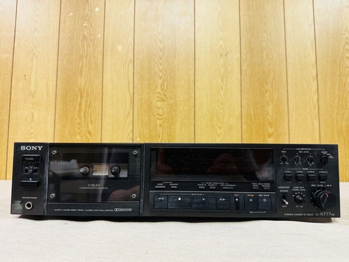 Sony k777es cassette deck - tc-k777es,