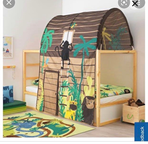 Tettoia tenda letto kura - letto,