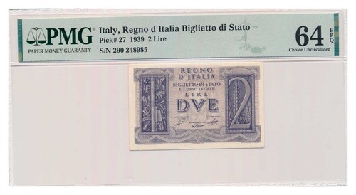 Banconota italia lire 1939 - banconota,