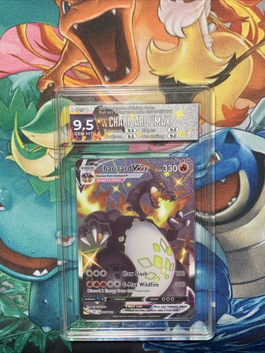 Shiny charizard vmax hga - charizard, 9.5