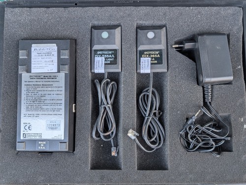 Spectroline model dse - model, dse-100x/l