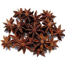 Whole star anise - star,