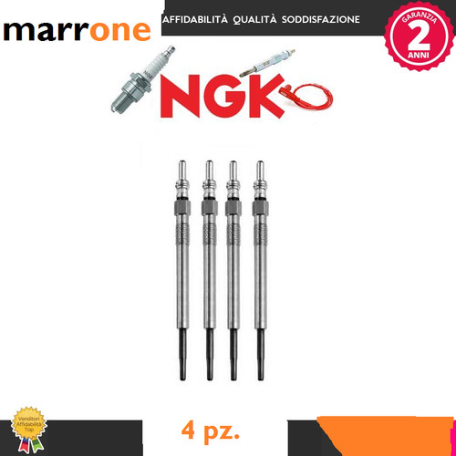 Kit4 candelette ngk - candelette,