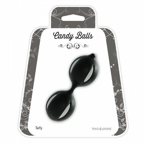 Black geisha candy - black, balls