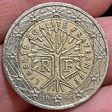 2 euro 1999 francia.