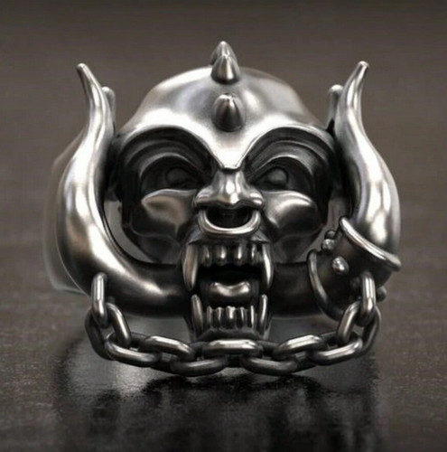 Anello uomo teschio scheletro - anello,