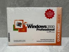 Microsoft Windows 2000 Professional 1-2CPU software OEM con SP 2 sigillato