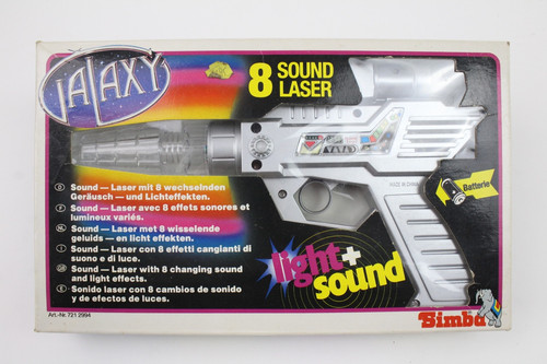 Pistola laser vintage simba - vintage,