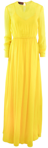 Abito sera gucci chiffon - sera,