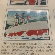 FIGURINA N. 186  DANGUARD  PANINI 1980 ORIGINALE OTTIMA DA RECUPERO