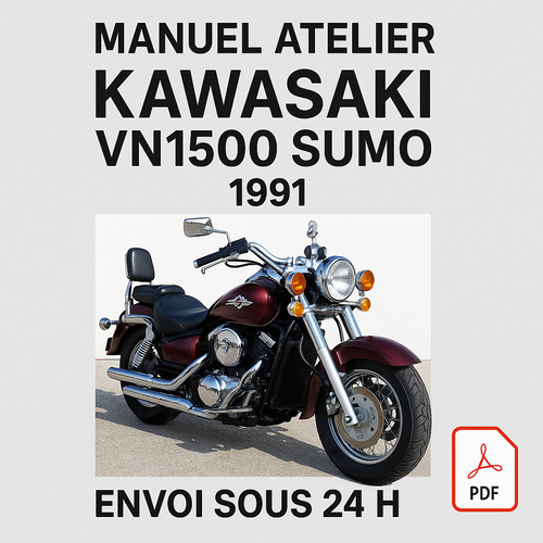 Manuel atelier kawasaki - atelier, vn1500