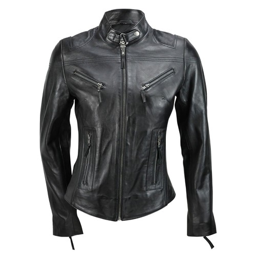 Giacca donna pelle - , slim