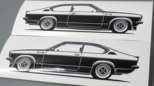 Adesivo Opel Kadett C Coupe