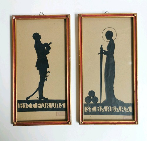 Tableau ancien diptyque - tableau,